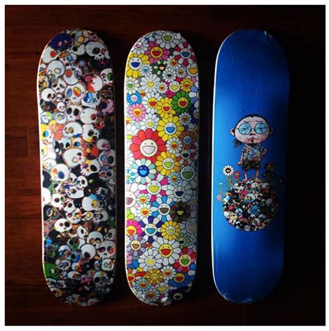 Vans Takashi Murakami X Vans Skateboard Decks Set Of 3 2015 Grailed