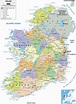 Detailed Political Map of Ireland - Ezilon Maps