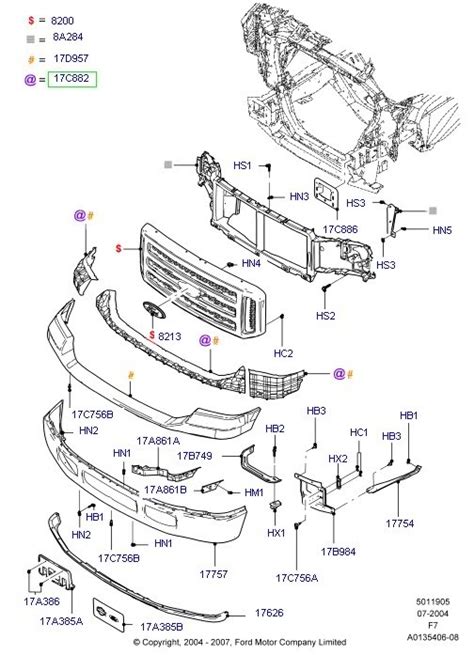 2008 Ford F 150 Parts Diagram