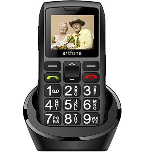 Artfone Big Button Mobile Phone For Elderly C1 Dual Sim Unlocked