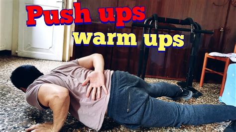 Push Up 5 Minute Push Up Warm Up Youtube