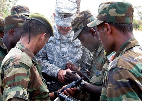 Us Army Africa Us Africa Command Ncos Mentor Ethiopian Soldiers