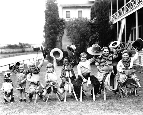 Behind The Scenes Of Our Gang 1930 ~ Vintage Everyday