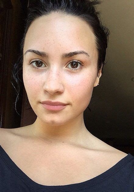 Demi Lovato Without Makeup Celebrity In Styles