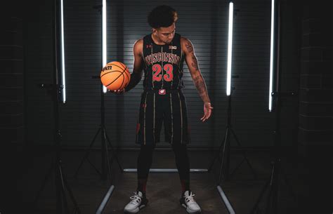 why the wisconsin men s basketball team is debuting unprecedented black uniforms for game