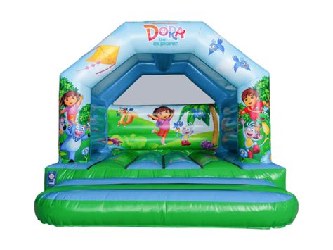 12x12ft Dora The Explorer A Frame Bouncy Castle Airquee Inflatables