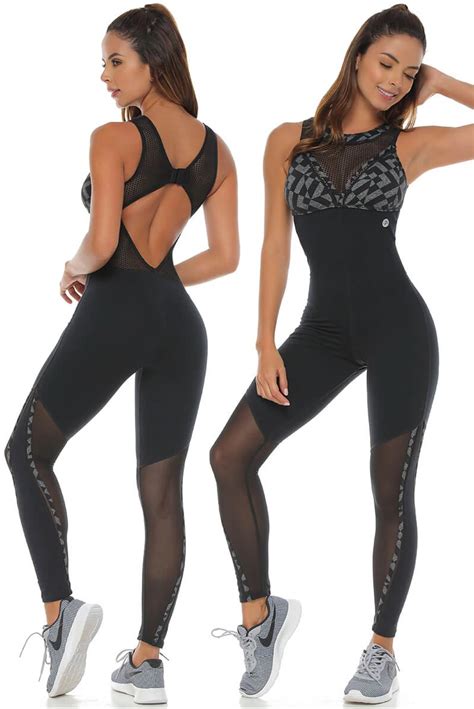 Protokolo 20163 Elyse Jumpsuit Women Sportswear Workout Clothing Sexy