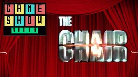 The Chair Game Show Mania Youtube