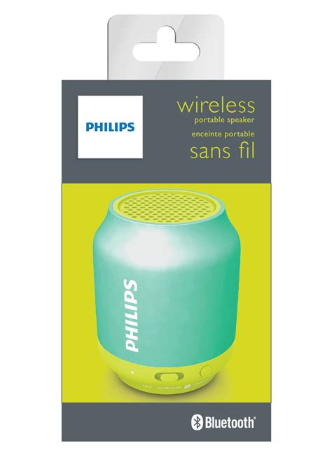 ᐈ Philips Wireless Portable Speaker Bt50a00 Best Price Technical