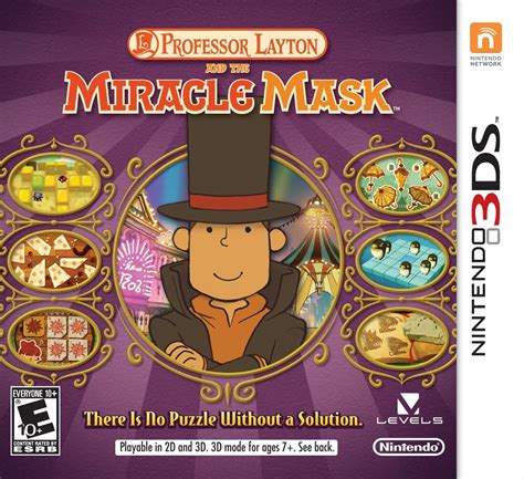 Mua Professor Layton And The Miracle Mask Nintendo 3ds Trên Amazon Mỹ