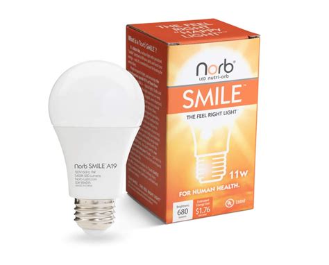 Norbsmile Advanced Full Spectrum A19 Led Light Bulb The Best Light