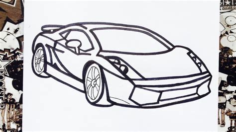 Como Dibujar Un Carro How To Draw Cars Como Desenhar