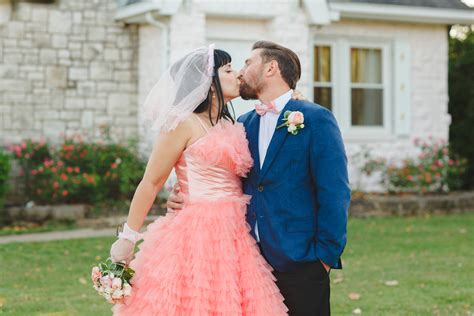 Pretty In Pink Meets Elvis Inspired Nashville Wedding · Rock N Roll Bride