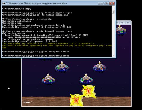 Windows Pypy Pygame Build For Testing