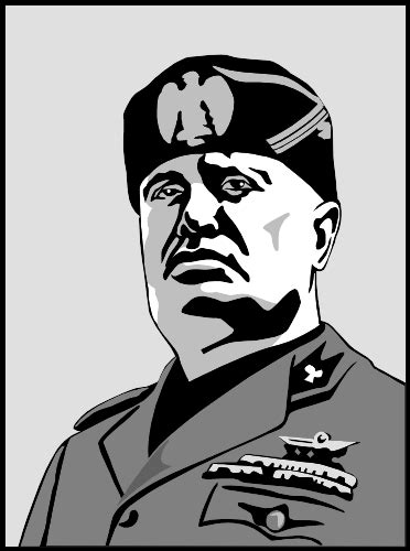 Benito Mussolini PermaClipart