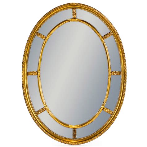 Gold Oval Multi Wall Mirror Modern Mirrors Online Homesdirect365