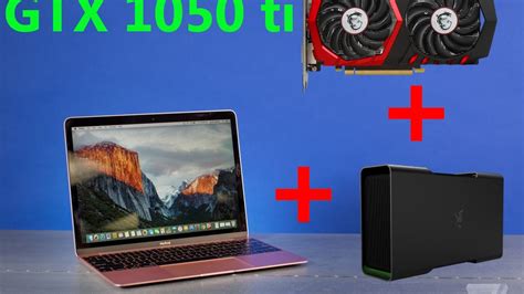 An egpu (or, external gpu, or external graphics card) is, essentially, a graphics card that sits in an external chassis apart from the main computer (be it a laptop or a desktop.) it's basically the same idea as an external storage device (like an external hard drive.) External Graphic Card + Macbook 2016 Gameplay | Nvidia GTX ...