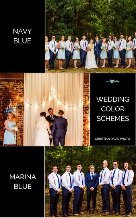Navy Blue Wedding Color Schemes Stunning Ideas And Decor