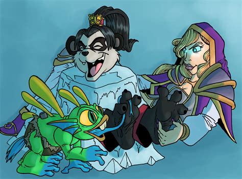 Li Li Stormstout Tickled By Jinkslizard By Phuram On Deviantart