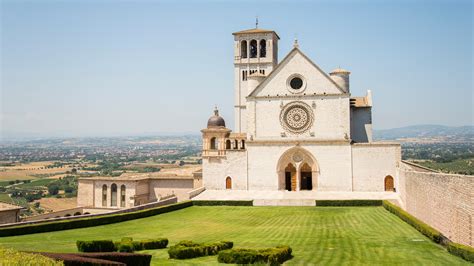 Basilica Di San Francesco Arezzo Tuscany Italy Historic Site