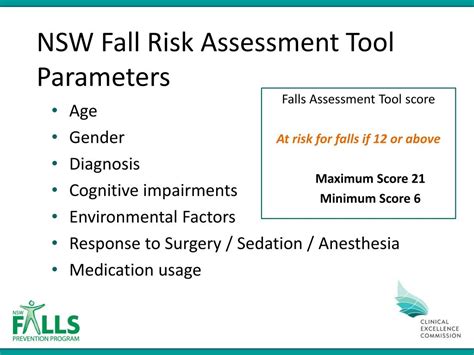 Ppt Nsw Paediatric Fall Risk Assessment Powerpoint Presentation Free