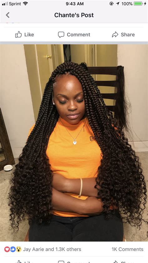 Peerless Individual Braids With Curly Ends Easy Braided Hairstyles Half Up