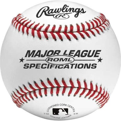 Rawlings Baseball Balls Roml Intermediatemidget Romlcan