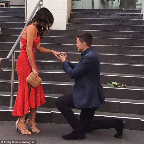 Bachelors Emily Simms Is Engaged To Pierre Ghougassian Daily Mail Online