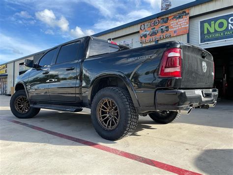 Dodge Ram Black Fuel Off Road Rebel 6 D681 Wheel Front