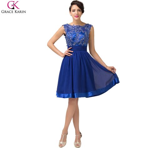 Buy Grace Karin Cocktail Dresses A Line Backless Lace Sleeveless Formal Dinner