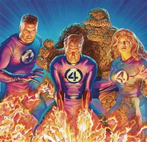 Fantastic Four By Alex Ross Fantastic Four Comics Mister Fantastic