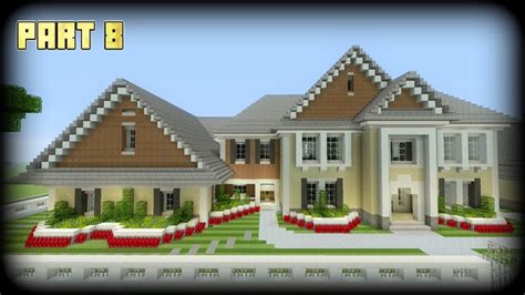 Minecraft Xbox One Mansion Tutorial Part 8 Youtube