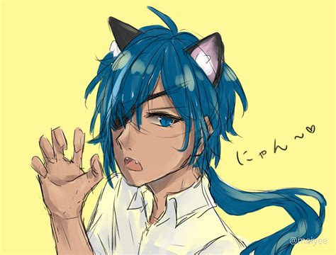 A thinker in the knights of favonius with a somewhat exotic appearance. Kaeya Doodle Nyan~! - Genshin Impact - Official Community
