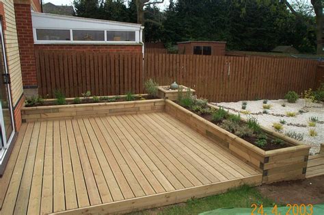 How much does it cost to level a garden? Ground Level Deck Ideas | Examples and Forms