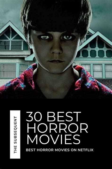 Best Horror Movies On Netflix In 2020 Horror Movies On Netflix Best