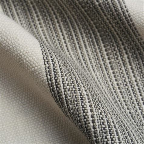 Taika Stripe Graphite Fabric Fabricut