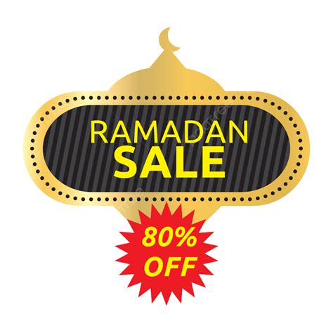Sale Gold Discount Vector Art Png Ramadan Sale Banner In Gold Mosque