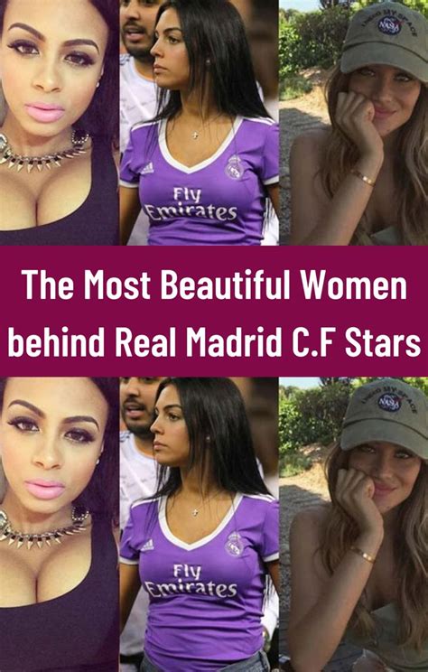 The Most Beautiful Women Behind Real Madrid C F Stars In 2023 Beautiful Women Most Beautiful