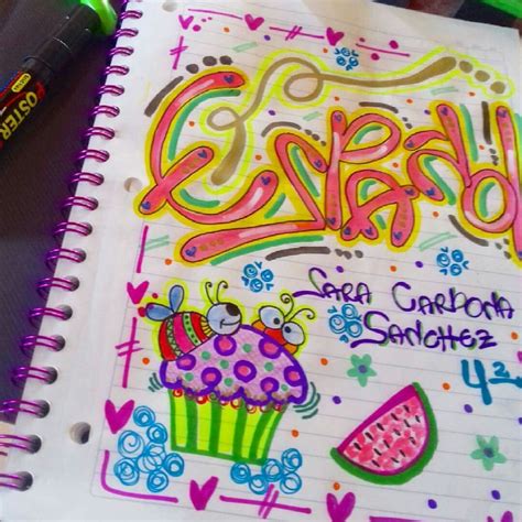 Pin De Sara En Marcado De Cuaderno Español Cuadernos Creativos