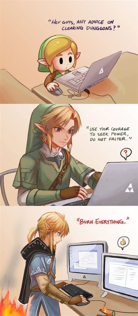 Links Advice Gaming Legend Of Zelda Memes Zelda Funny Legend Of Zelda