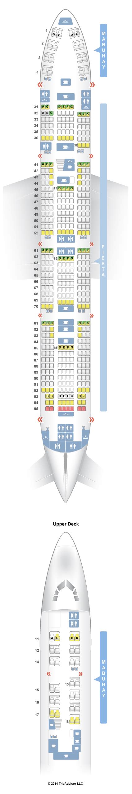 SeatGuru Seat Map Philippine Airlines