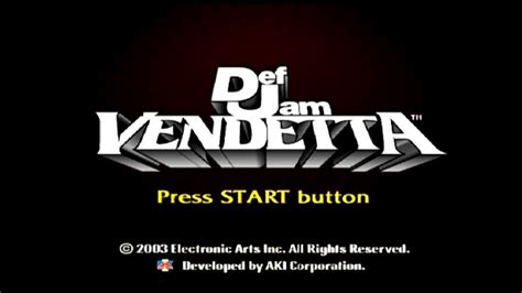 Def Jam Vendetta Gameplay Ps2 Youtube