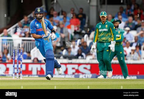 virat kohli of india batting during the icc champions trophy 2017 match between india and south