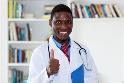 Friendly African American Male Doctor Stock Photo Image Of Healthcare