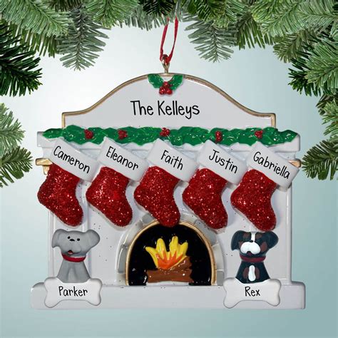 Check out our pet tree ornaments selection for the very best in unique or custom, handmade pieces from our ornaments & accents shops. Red Stockings with Optional Pets - 5 | Family christmas ...