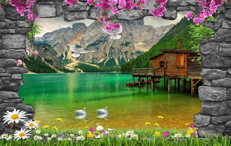 Amazing Nature Background Wallpaper Stock Photo By ©zevahir 300994038