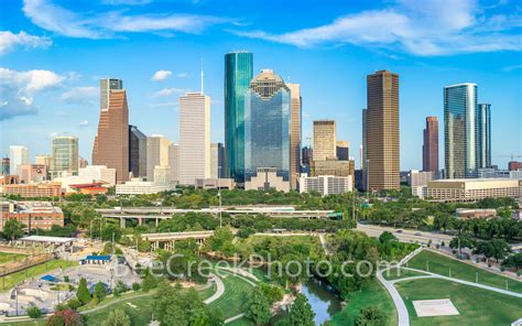 Houston Skyline From Above 6017