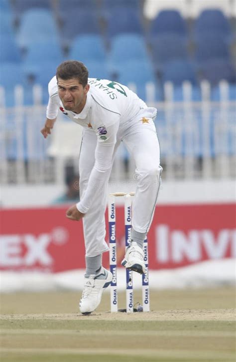 Shaheen Shah Afridi Is A Pakistani Professional Cricketer Editorial