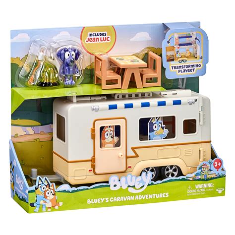 Blueys Caravan Adventures Campervan Playset Toy Retailers Association