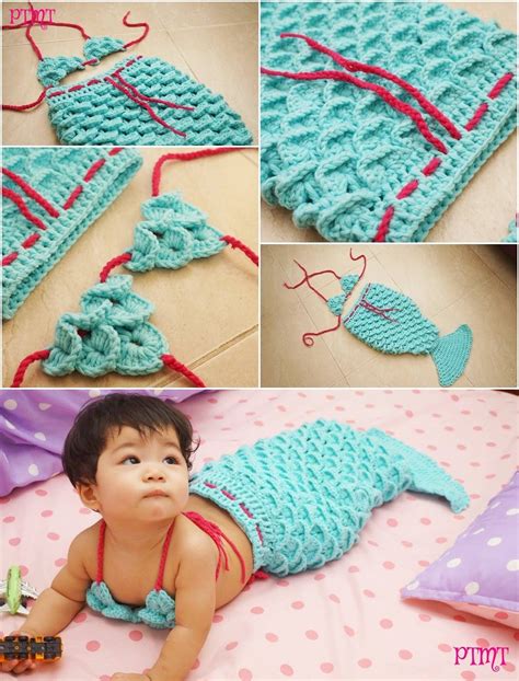 I Have Made This Outfit Baby Mermaid Crochet For My Daughter She Is